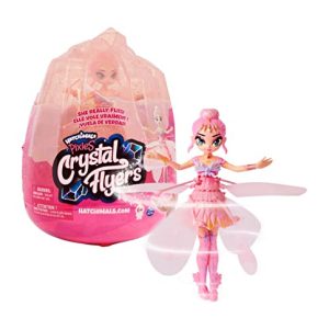 Hatchimals Pixies Crystal Flyers Pinkfarbene fliegende Feen-Puppe