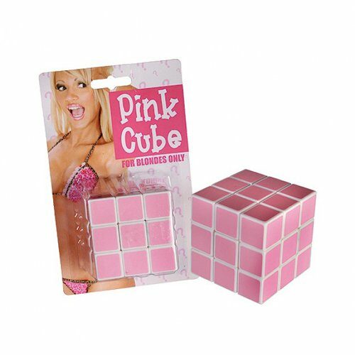 Zauberwürfel in Pink für Blondinen