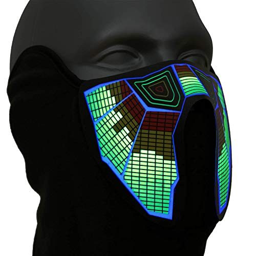 LED Maske als Mundschutz